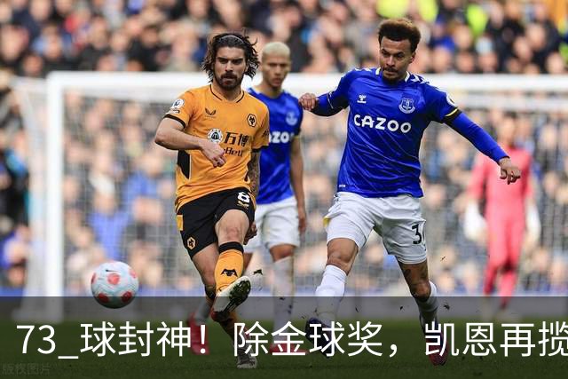 73 球封神！除金球奖，凯恩再揽盖德・穆勒奖，年度最佳前锋实锤